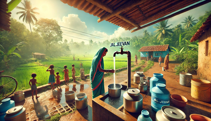 Jal Jeevan Mission: Transforming Rural Water Access in India upsc